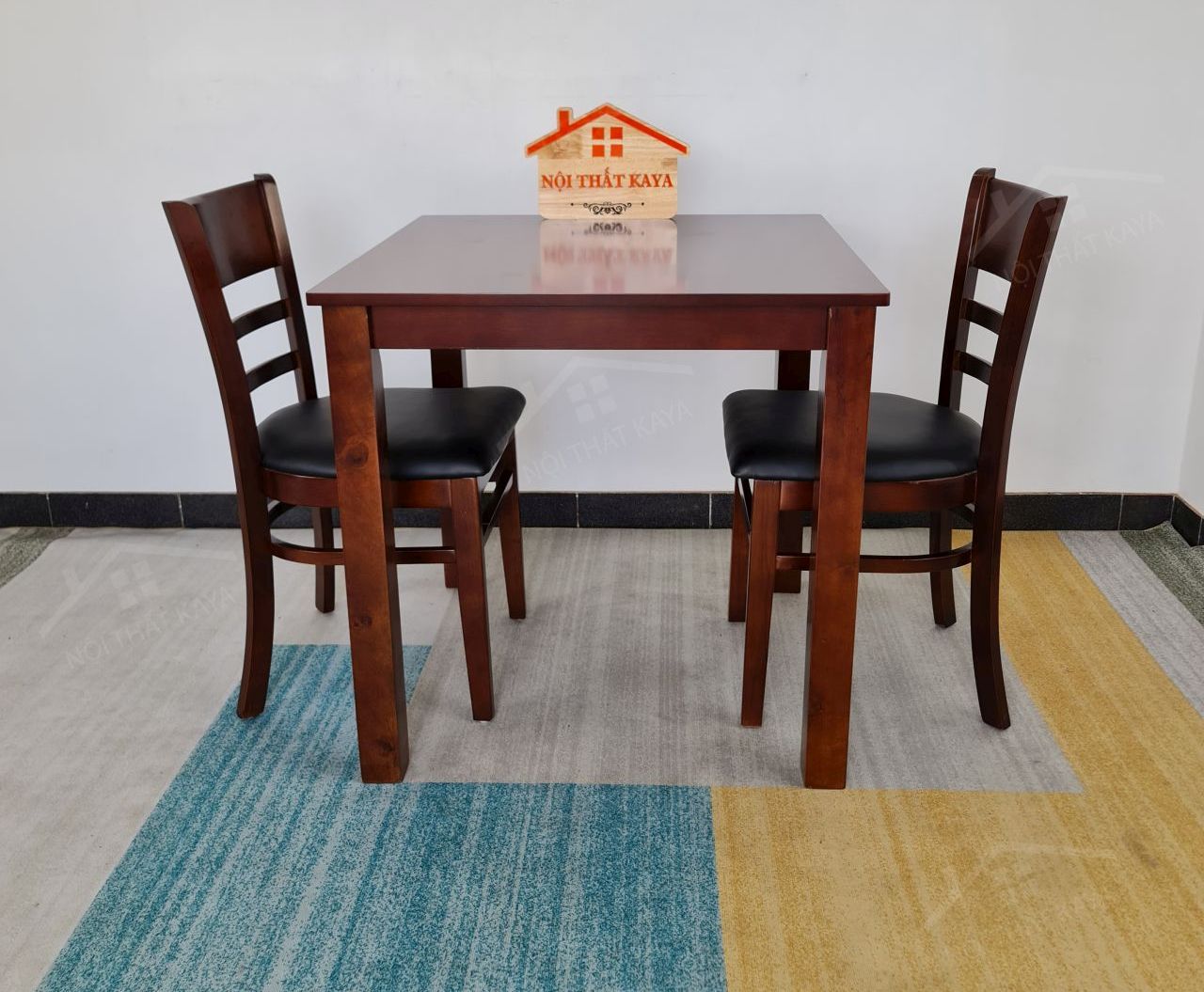 Set Bàn Ăn 2 Ghế Mostar (Nâu) BAK-1158