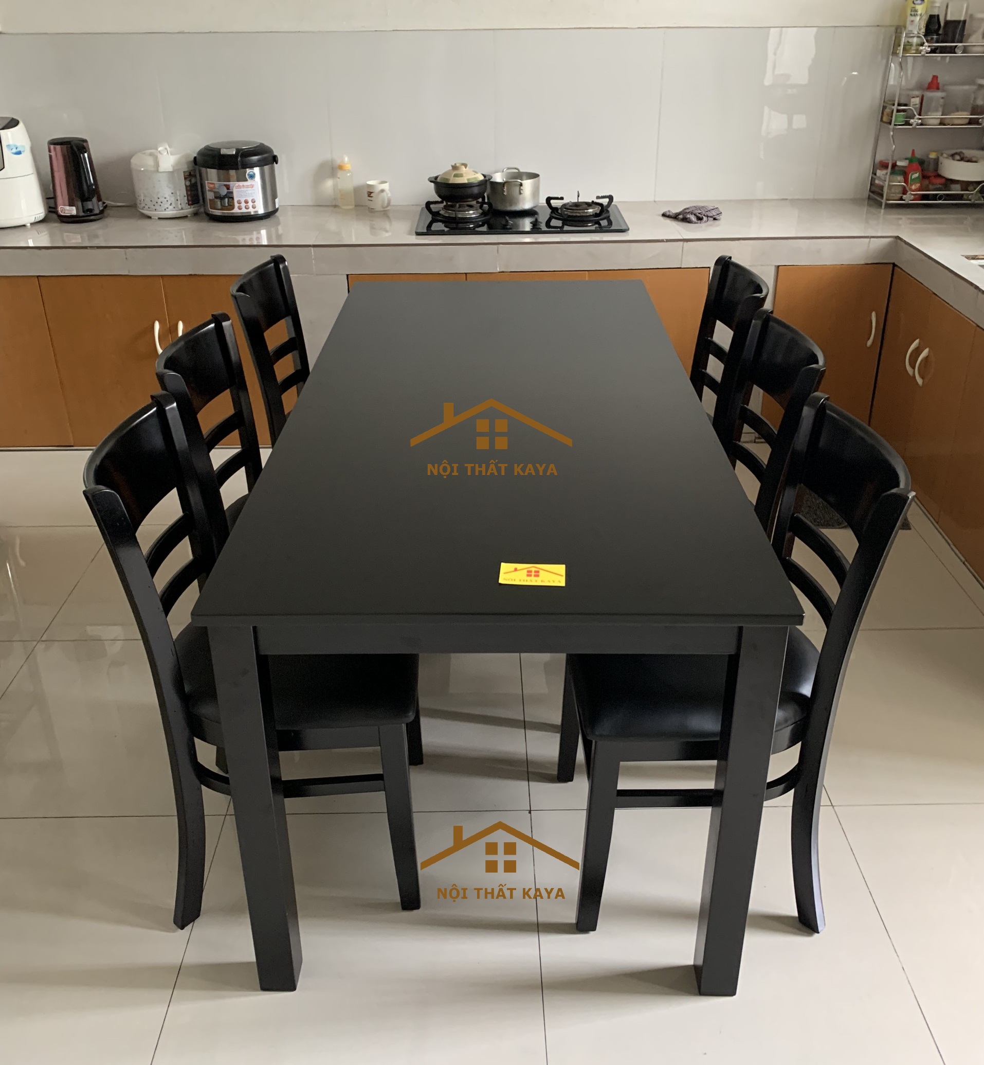 Set Bàn Ăn 6 Ghế Mostar (Tự Nhiên) BAK-1162