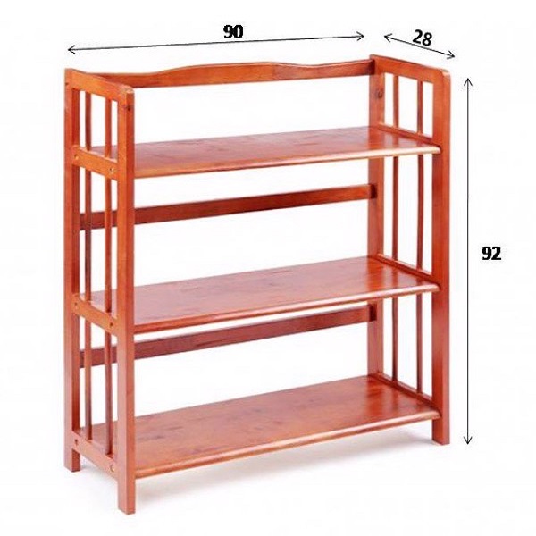 Kệ Sách 3 Tầng - Rộng 90cm Kệ Sách 3 Tầng - Rộng 90cm