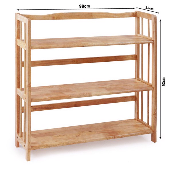 Kệ Sách 3 Tầng - Rộng 90cm Kệ Sách 3 Tầng - Rộng 90cm