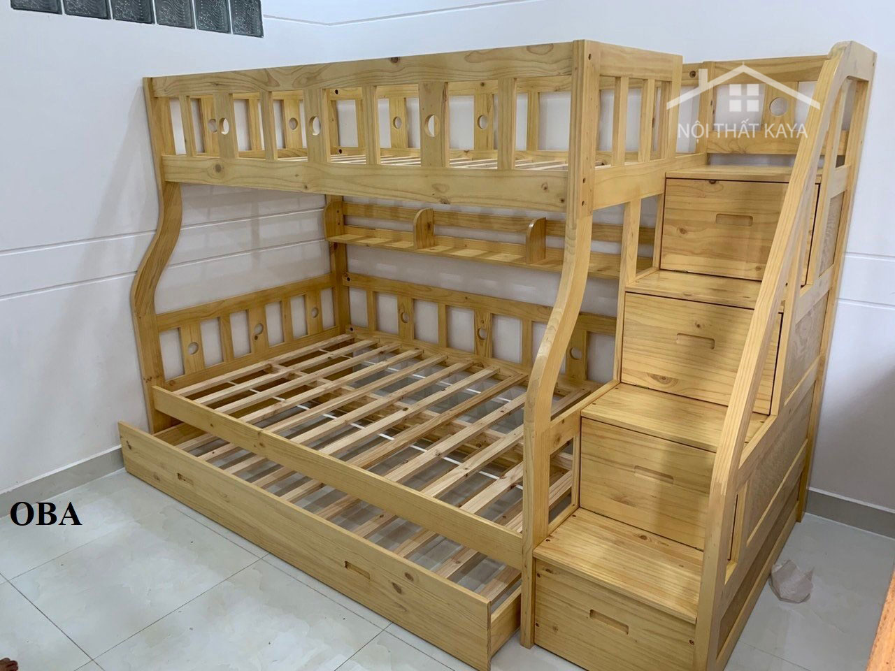 Giường Tầng Cao Cấp OBA 1m-1m2