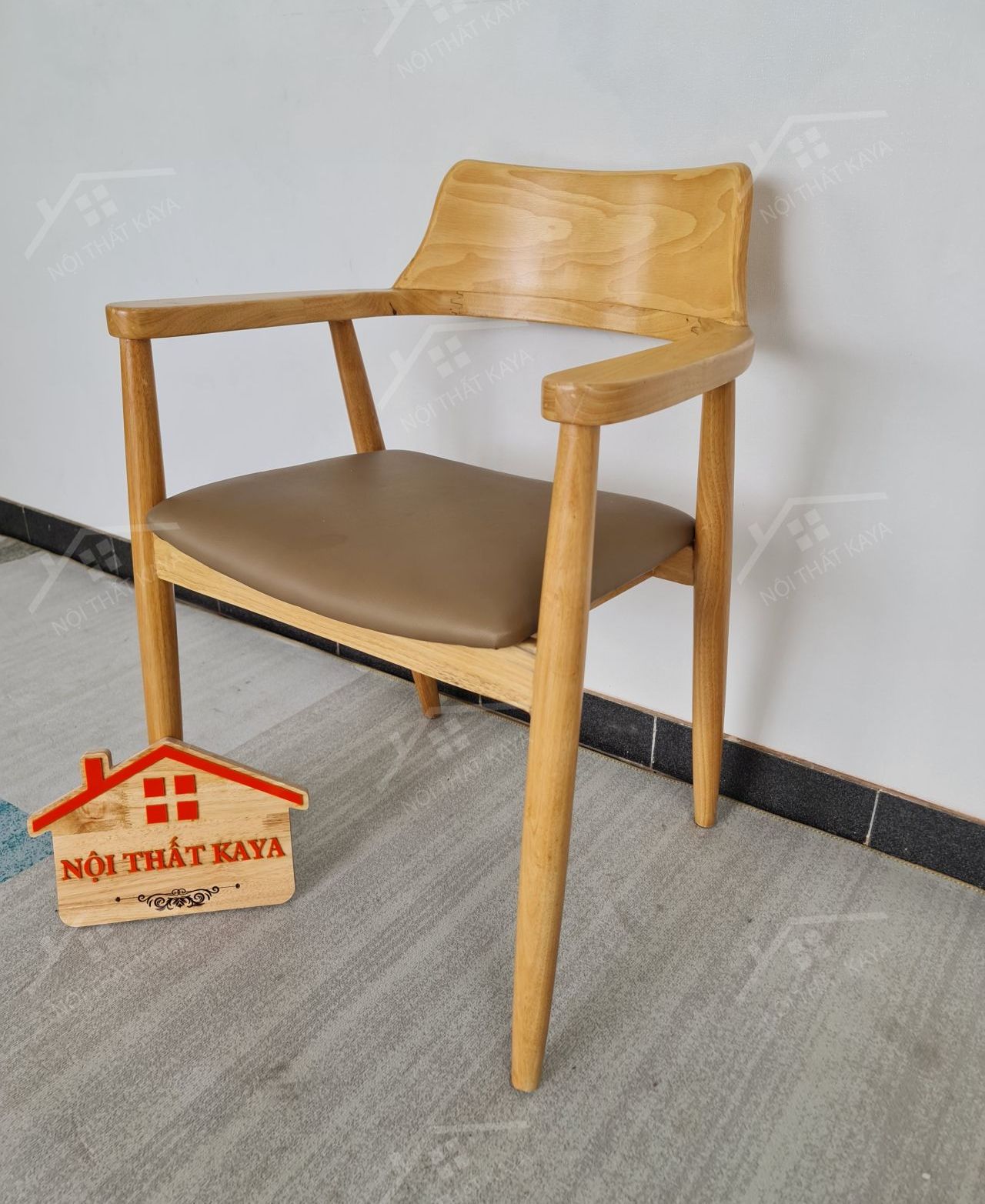 Ghế HIROSIMA gỗ tự nhiên bọc nệm Simili Ghế HIROSIMA gỗ tự nhiên bọc nệm Simili