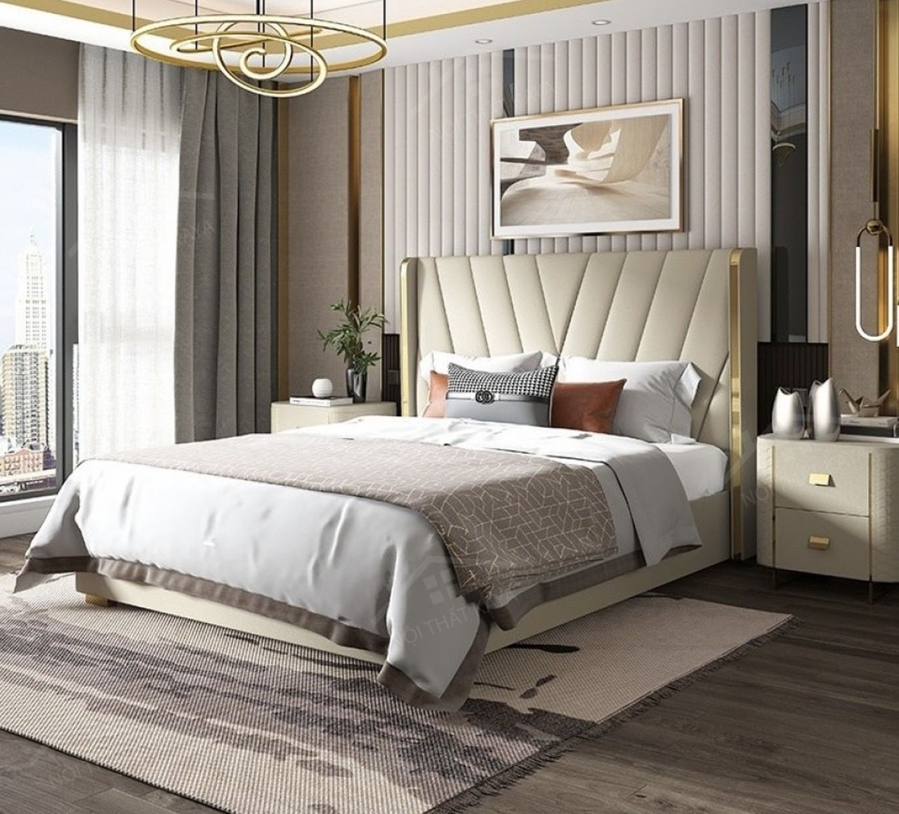 Giường nệm KY-GH 203