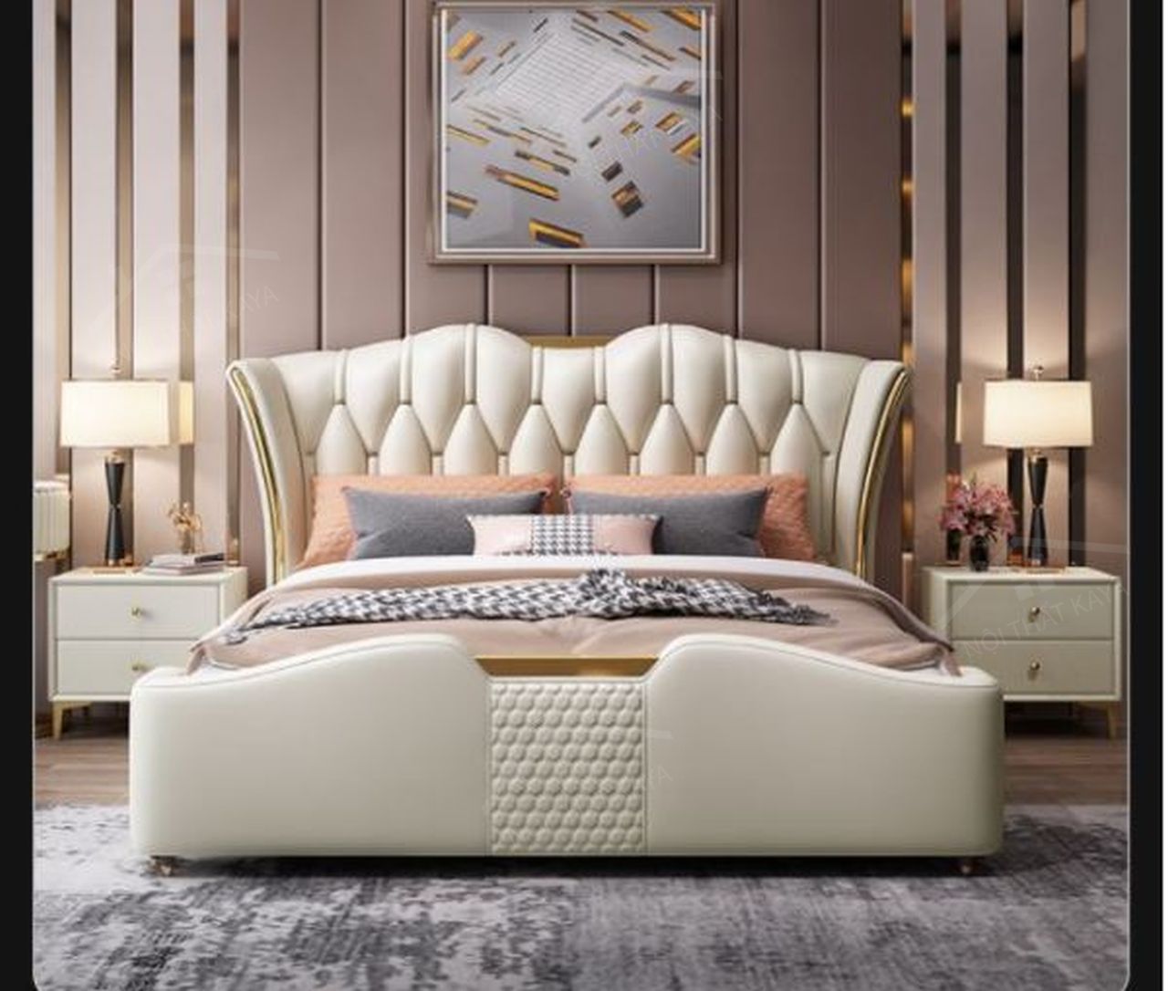 Giường nệm KY-GH 204