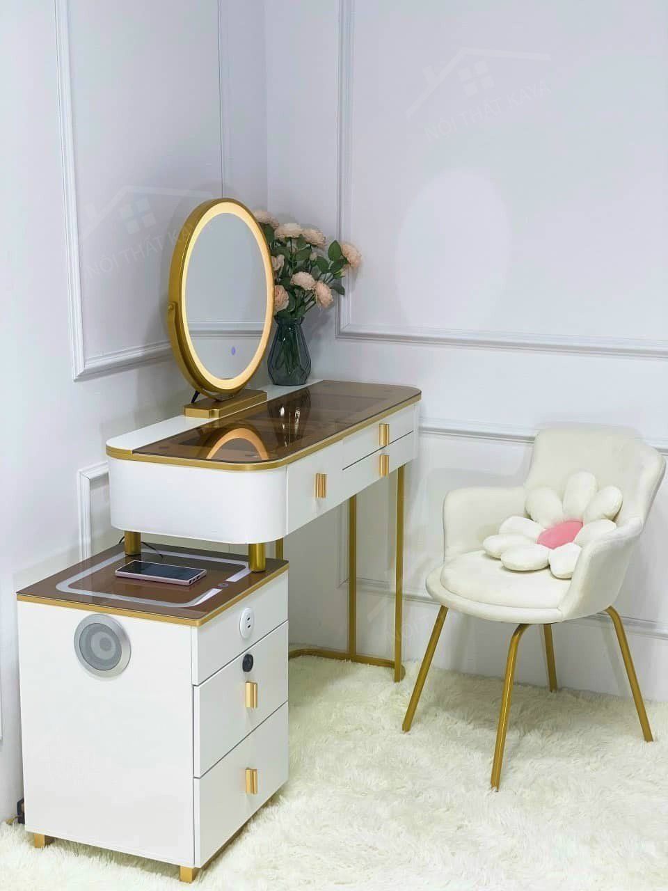 Bàn trang điểm KY-GH312 Hàng nhập khẩu Bàn trang điểm KY-GH312 Hàng nhập khẩu