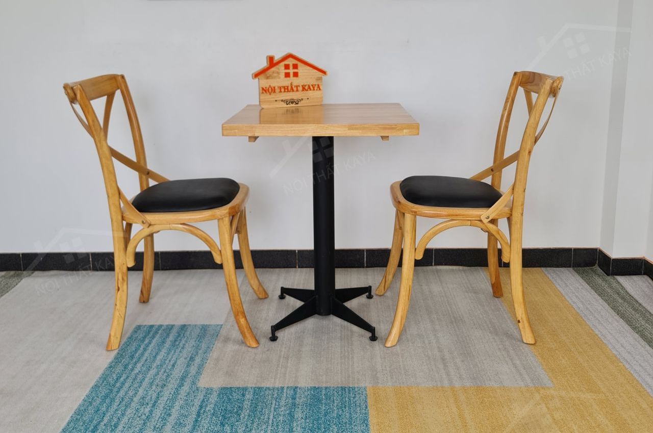 BISTRO 2 ghế + bàn chân sắt KY-GH 102 BISTRO 2 ghế + bàn chân sắt KY-GH 102