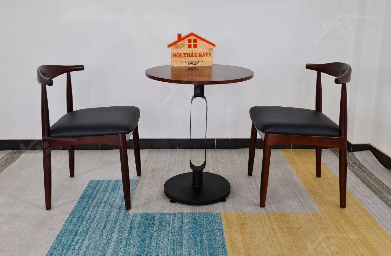 BULL 2 ghế + bàn chân sắt KY-GH 101 BULL 2 ghế + bàn chân sắt KY-GH 101