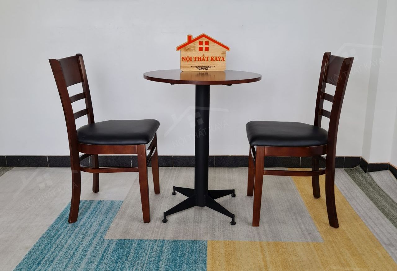 CABIN - MOSTAR 2 ghế + bàn chân sắt KY-GH 102 CABIN - MOSTAR 2 ghế + bàn chân sắt KY-GH 102