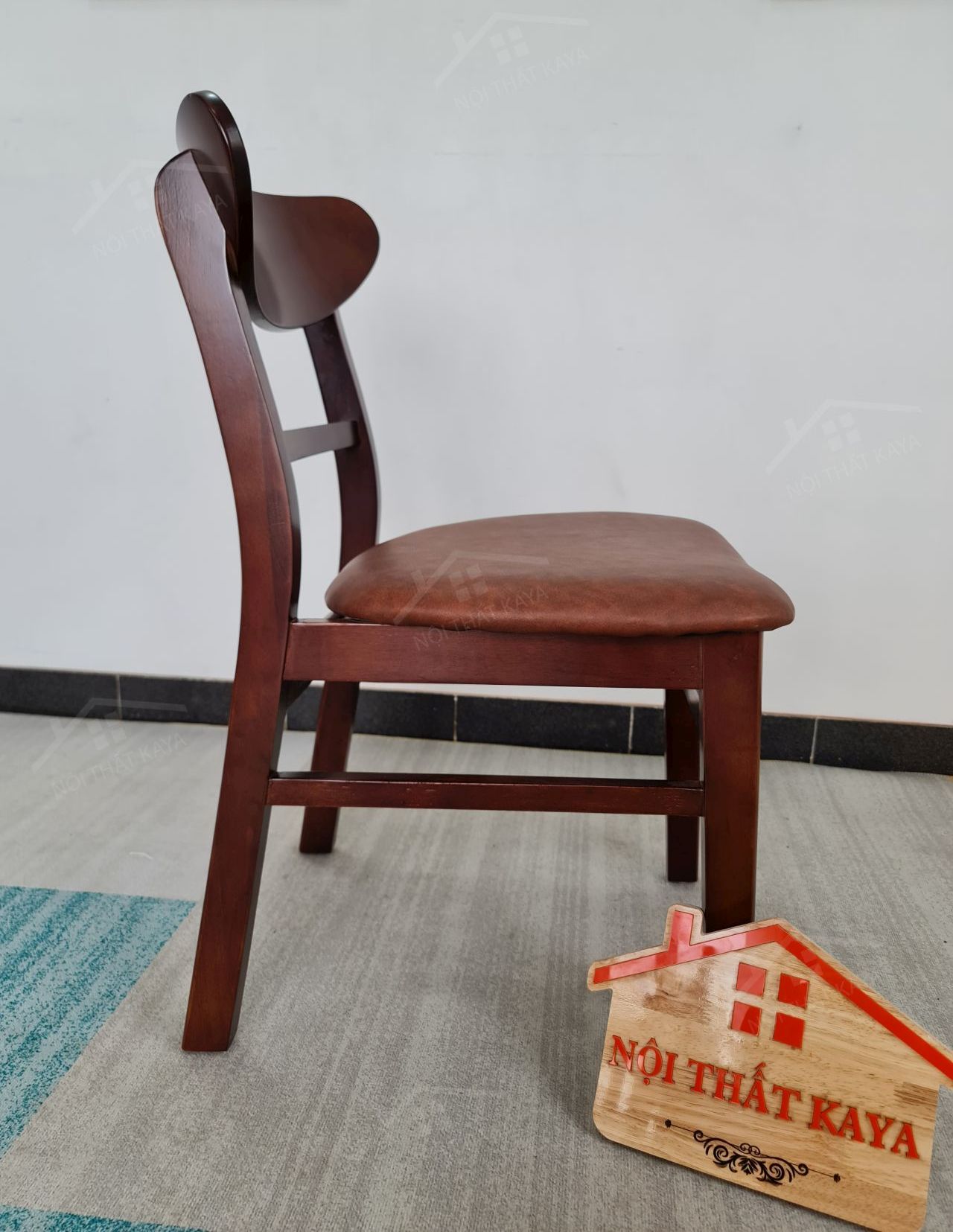 Ghế MANGO gỗ tự nhiên bọc nệm Simili Ghế MANGO gỗ tự nhiên bọc nệm Simili