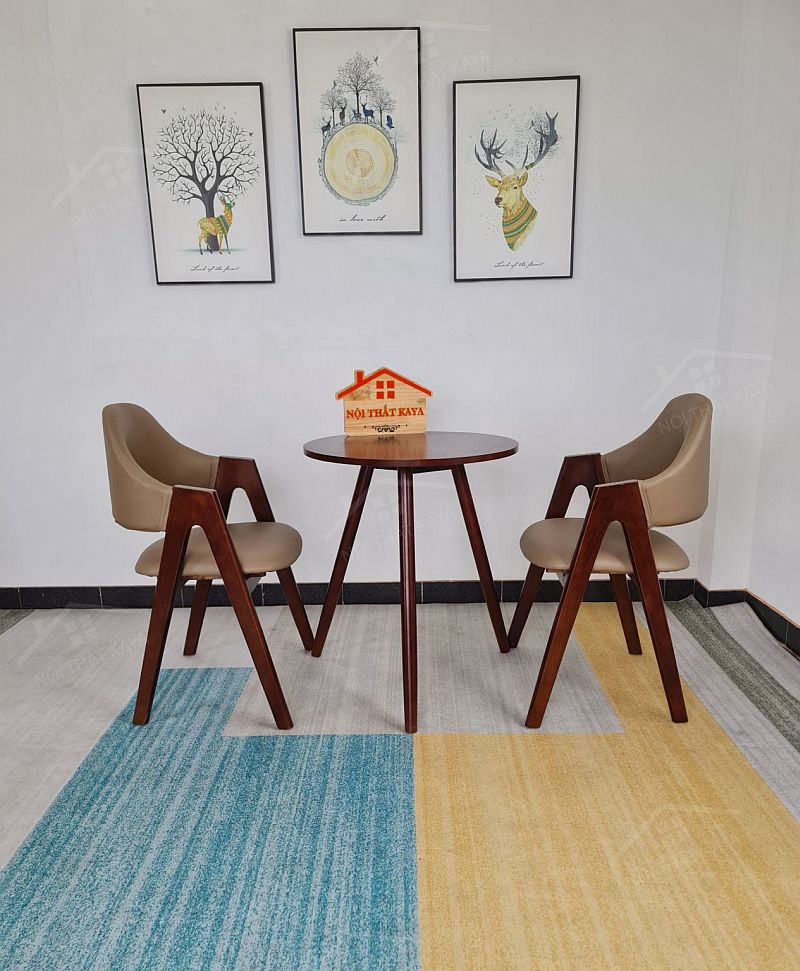 ERIC 2 ghế + bàn chân SAO