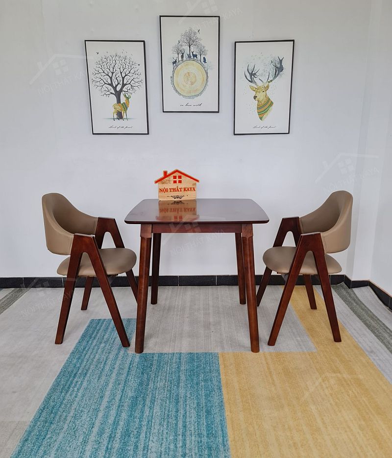 ERIC 2 ghế + bàn chân SAO
