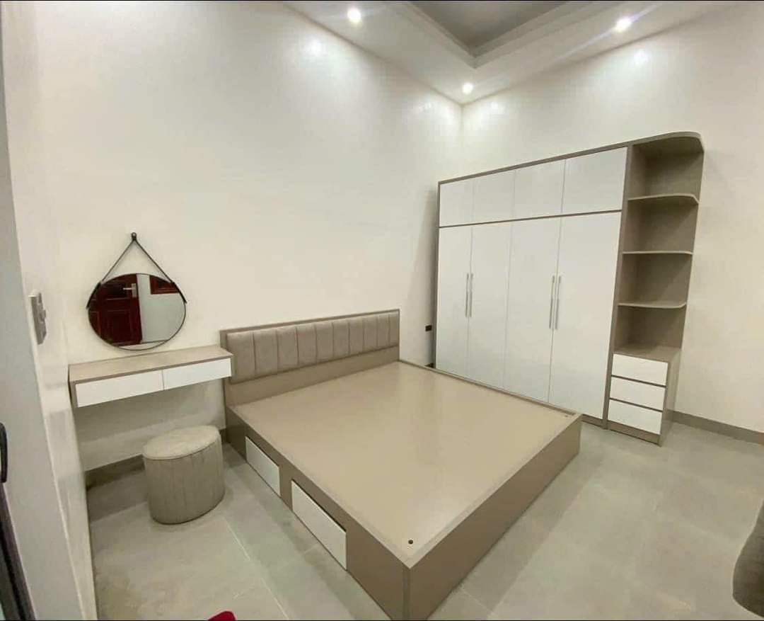Bộ nội thất phòng ngủ HDF PN012 (Giường - Tủ quần áo - Tủ đầu giường - Bàn trang điểm) Bộ nội thất phòng ngủ HDF PN012 (Giường - Tủ quần áo - Tủ đầu giường - Bàn trang điểm)