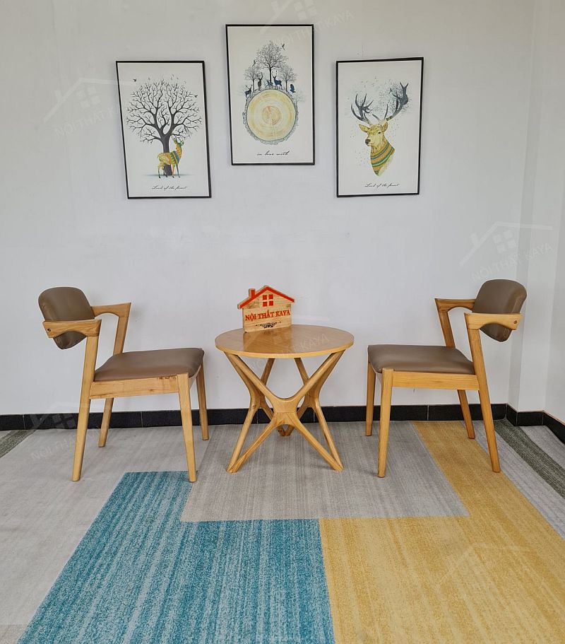 KAI 2 ghế + bàn KY-GH 110