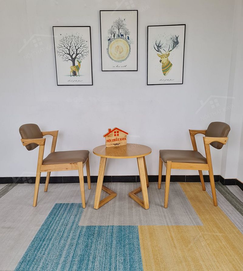 KAI 2 ghế + bàn KY-GH 110