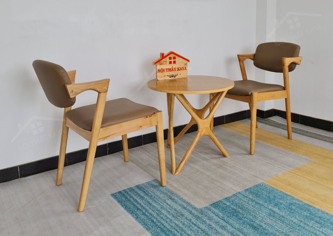 KAI 2 ghế + bàn chân SAO KAI 2 ghế + bàn chân SAO