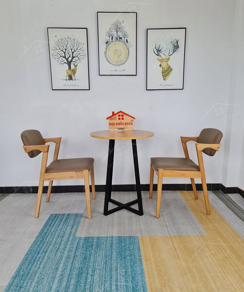KAI 2 ghế + bàn KY-GH 110