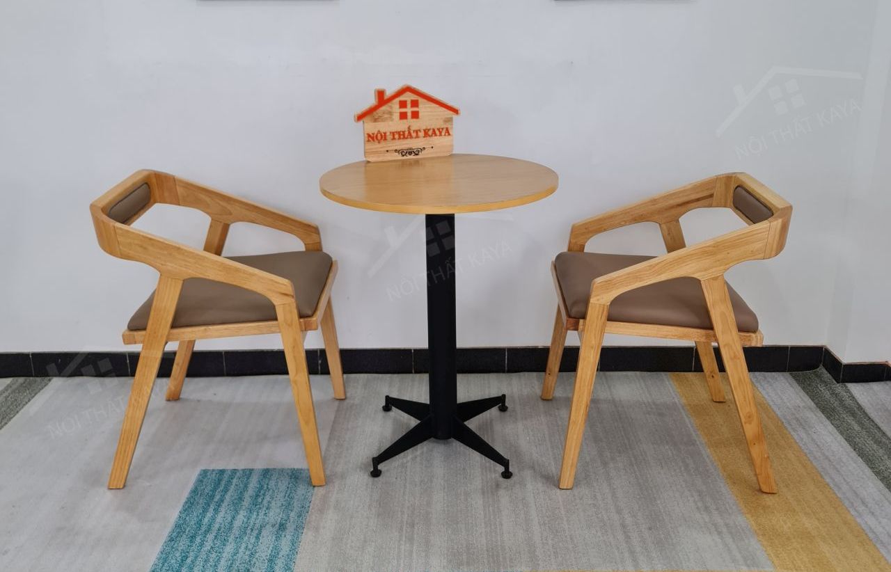 KANTANA 2 ghế + bàn chân sắt KY-GH 102 KANTANA 2 ghế + bàn chân sắt KY-GH 102