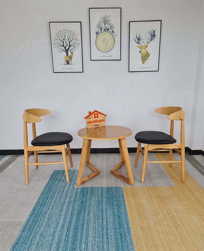 LUNA 2 ghế + bàn KY-GH 110