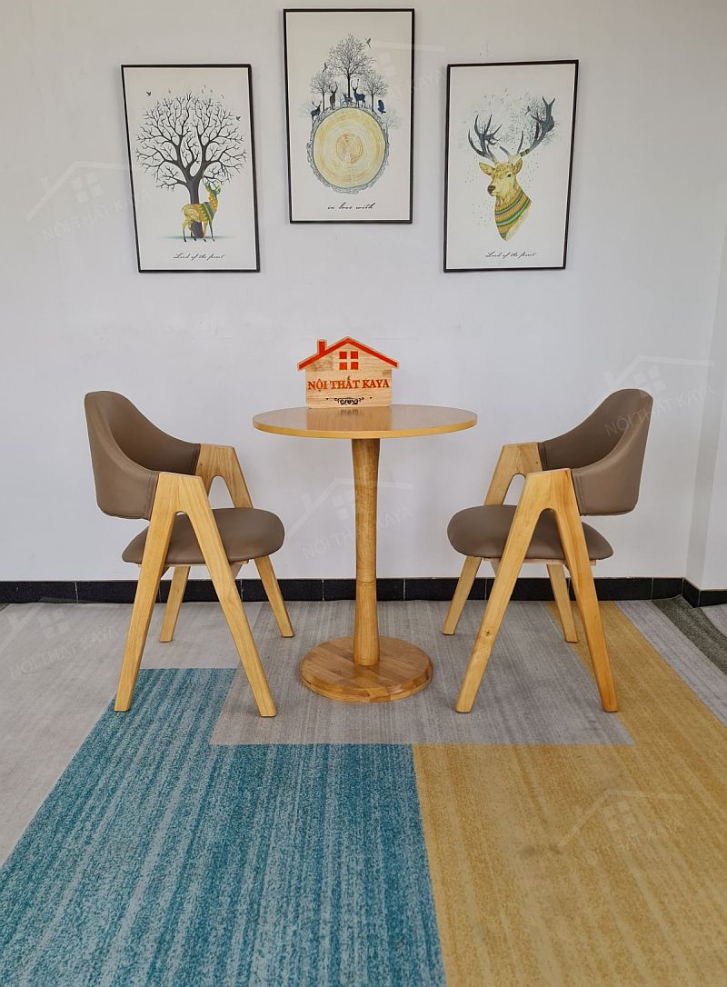 ERIC 2 ghế + bàn chân SAO