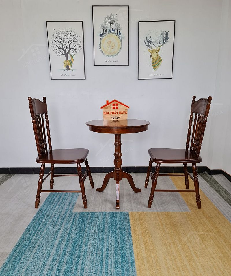 ROYA 2 ghế + bàn LOUIS