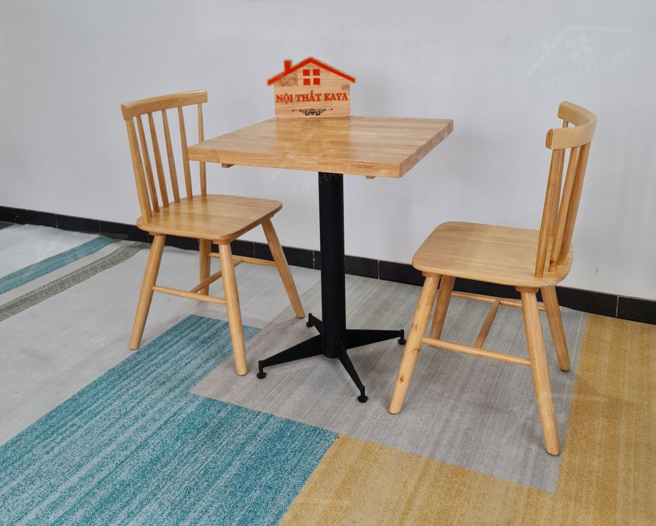 SONG TIỆN 2 ghế + bàn chân sắt KY-GH 102 SONG TIỆN 2 ghế + bàn chân sắt KY-GH 102