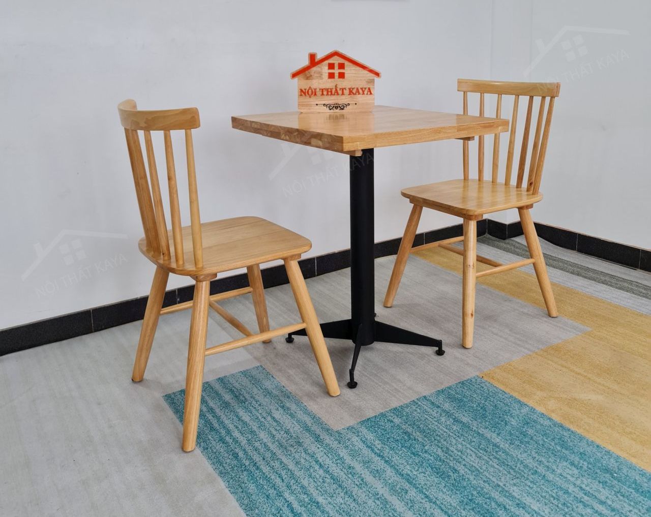 SONG TIỆN 2 ghế + bàn chân sắt KY-GH 102 SONG TIỆN 2 ghế + bàn chân sắt KY-GH 102