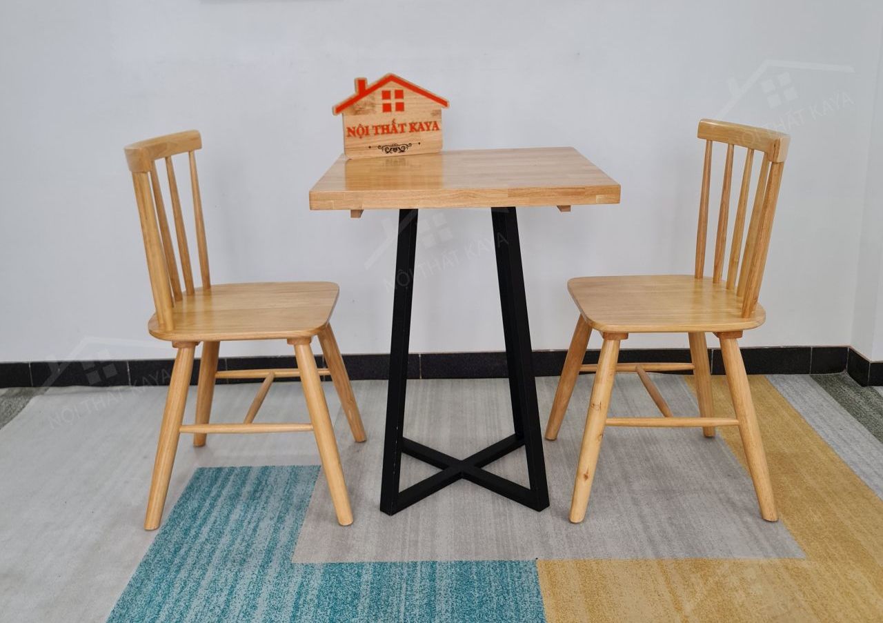 SONG TIỆN 2 ghế + bàn chân sắt KY-GH 103 SONG TIỆN 2 ghế + bàn chân sắt KY-GH 103