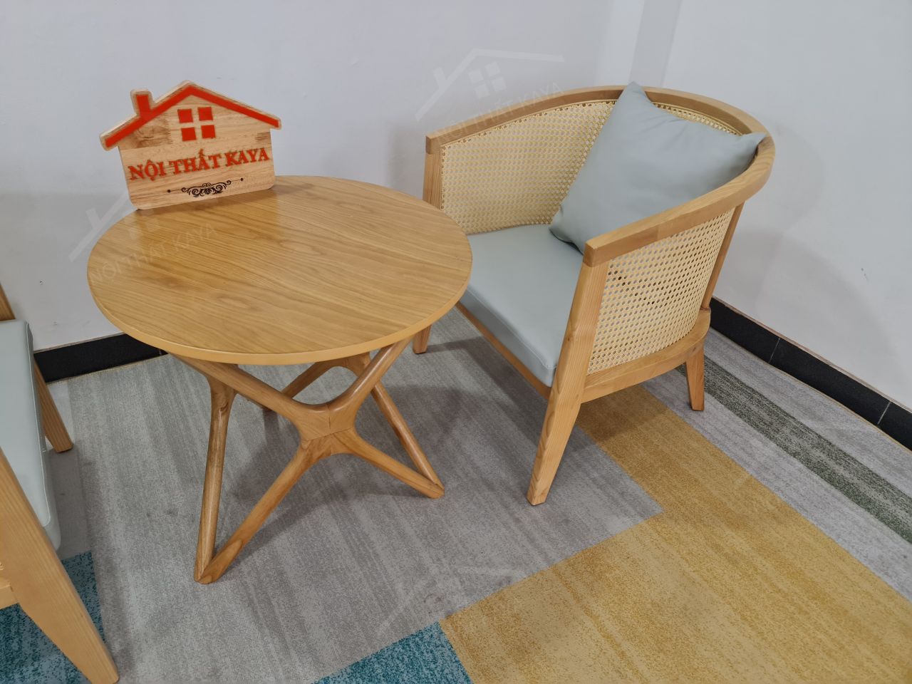 Sofa Vòm 2 ghế + bàn chân Sao Sofa Vòm 2 ghế + bàn chân Sao