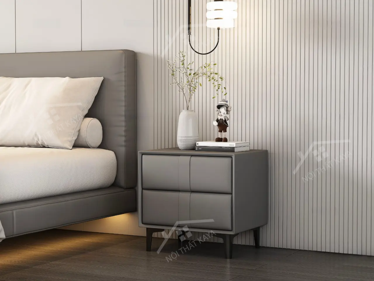 Tủ đầu giường 3 hộc kéo KY-GH 030