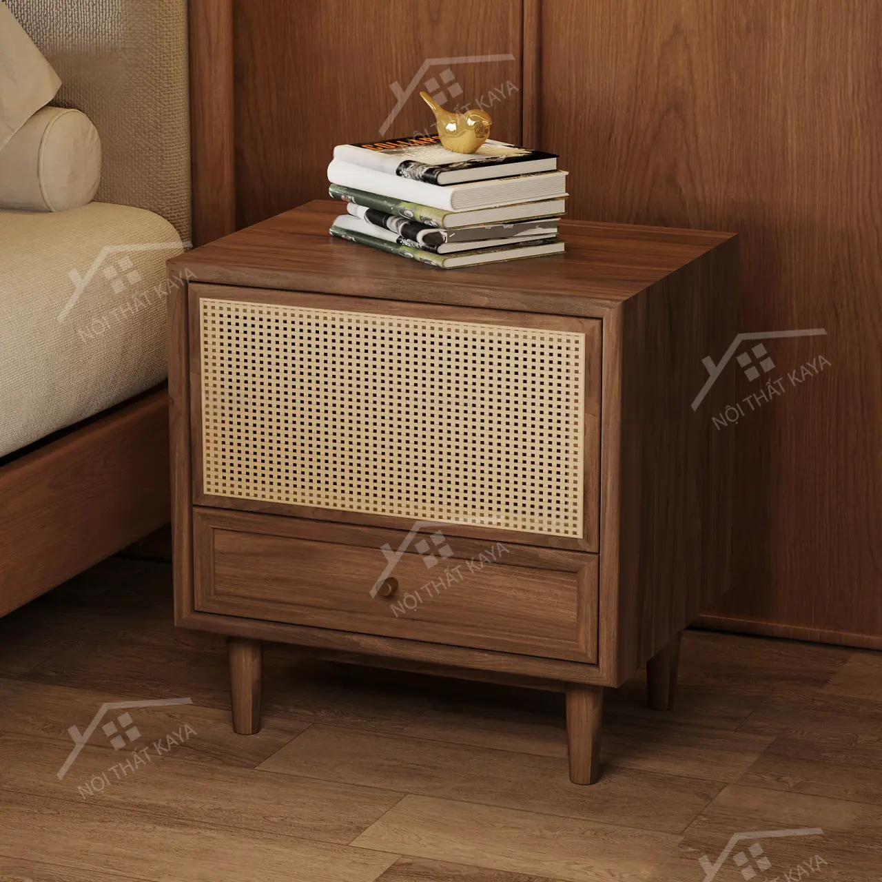 Tủ đầu giường 3 hộc kéo KY-GH 030
