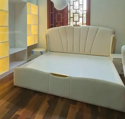 Giường nệm xếp li GNXL034