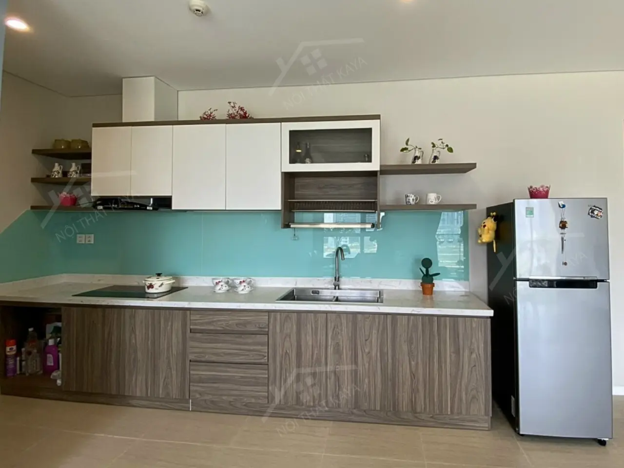 Tủ bếp chữ L KY-GH TB006
