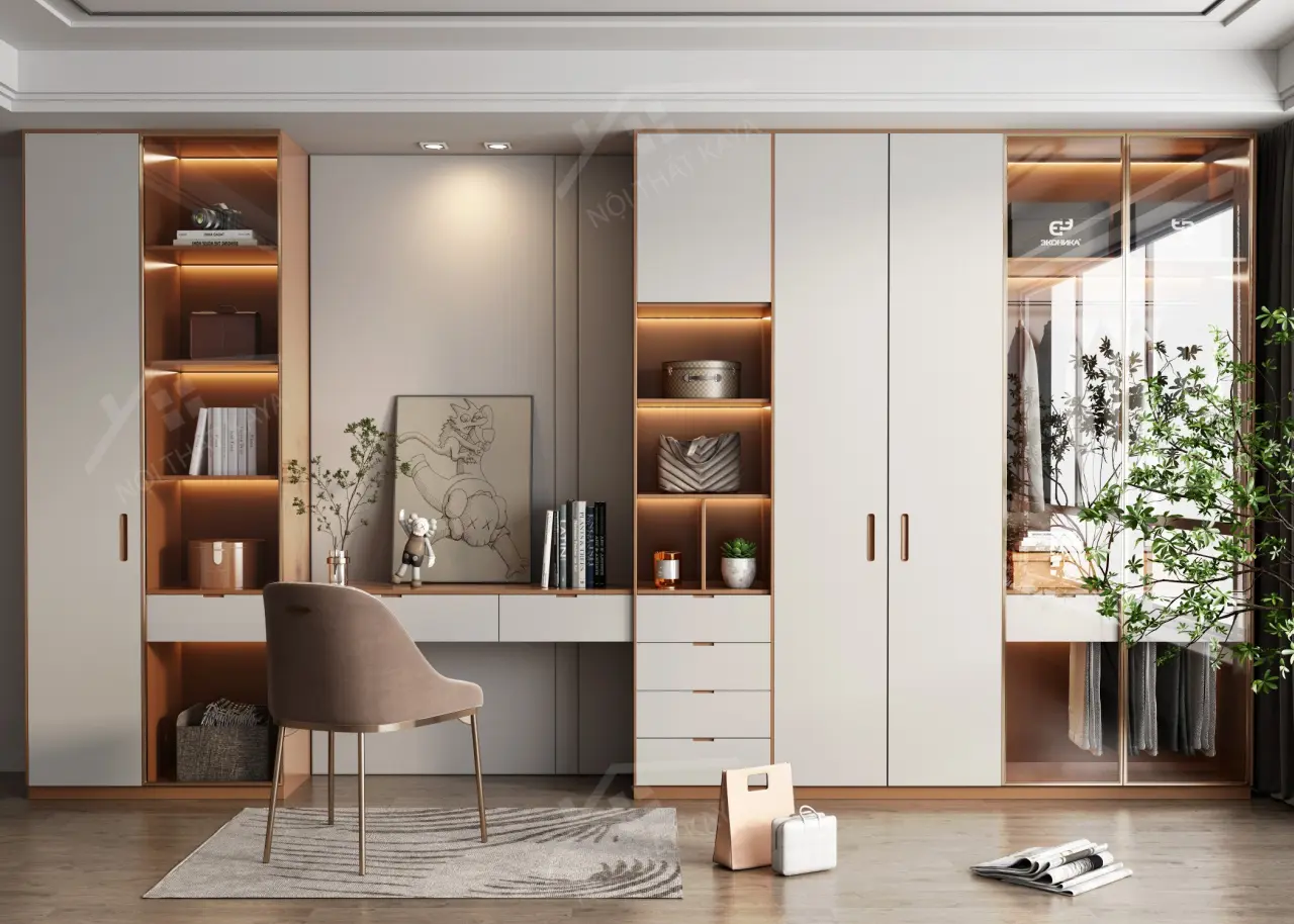 Tủ quần áo TQA152