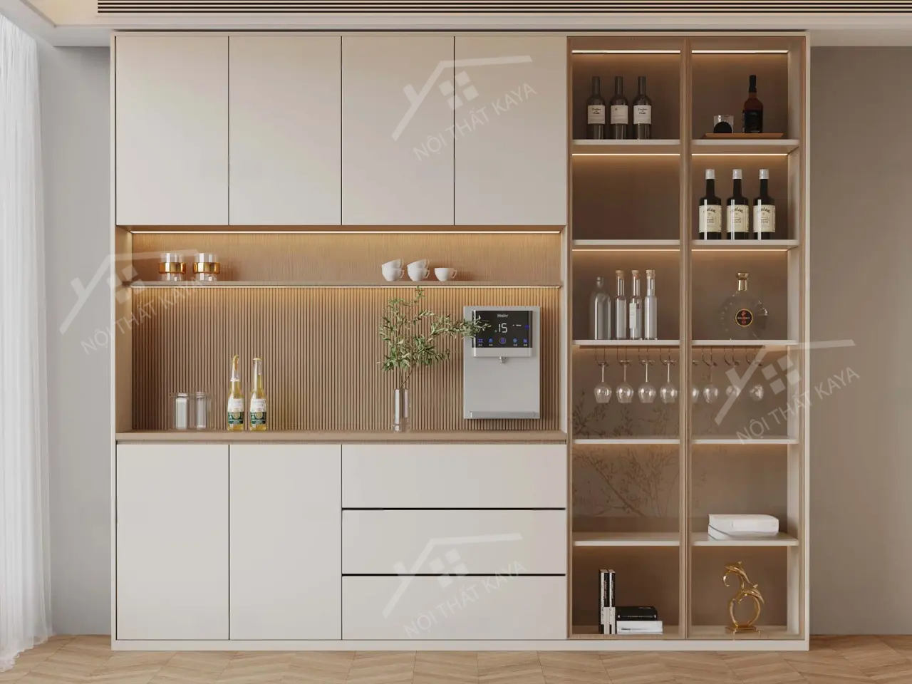 Tủ rượu MDF TR001