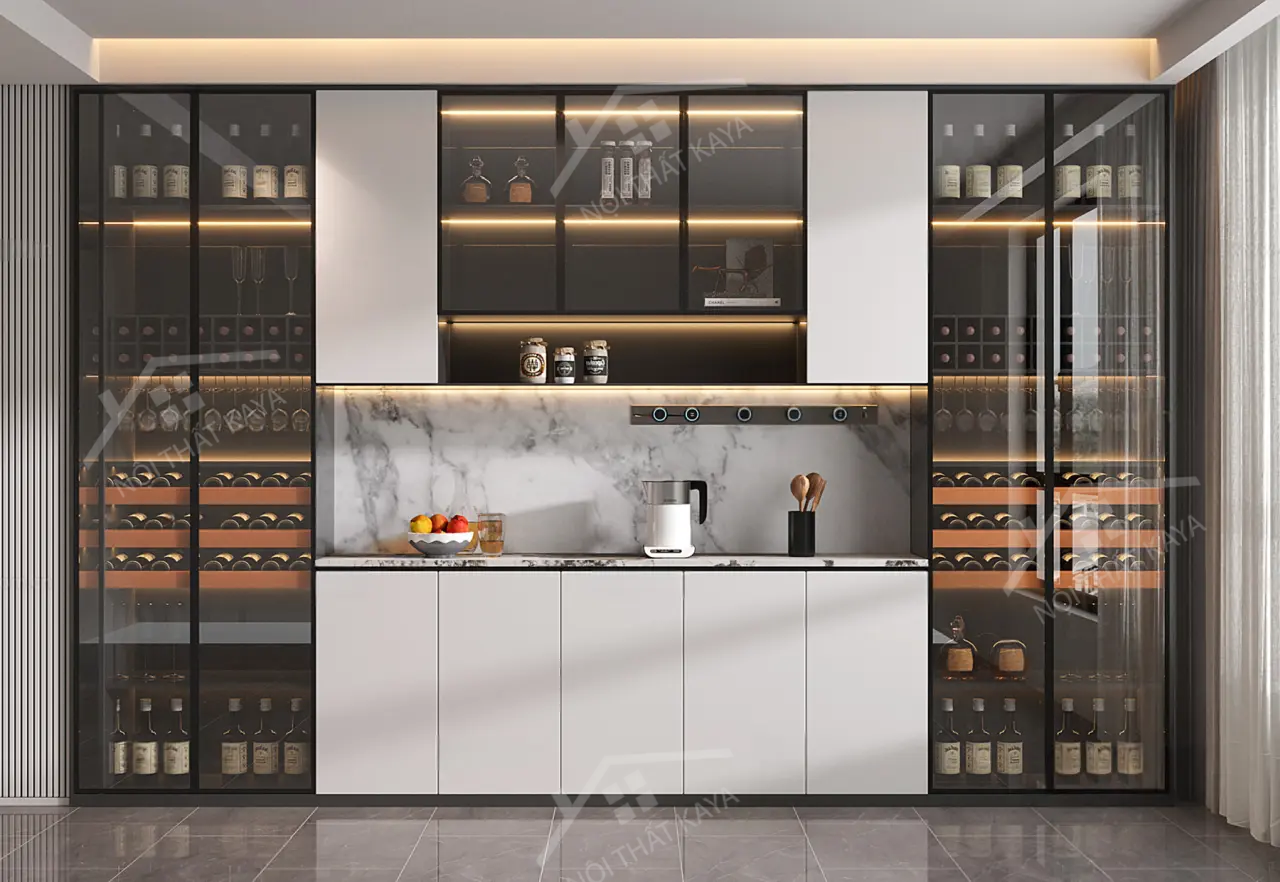 Tủ rượu MDF TR001