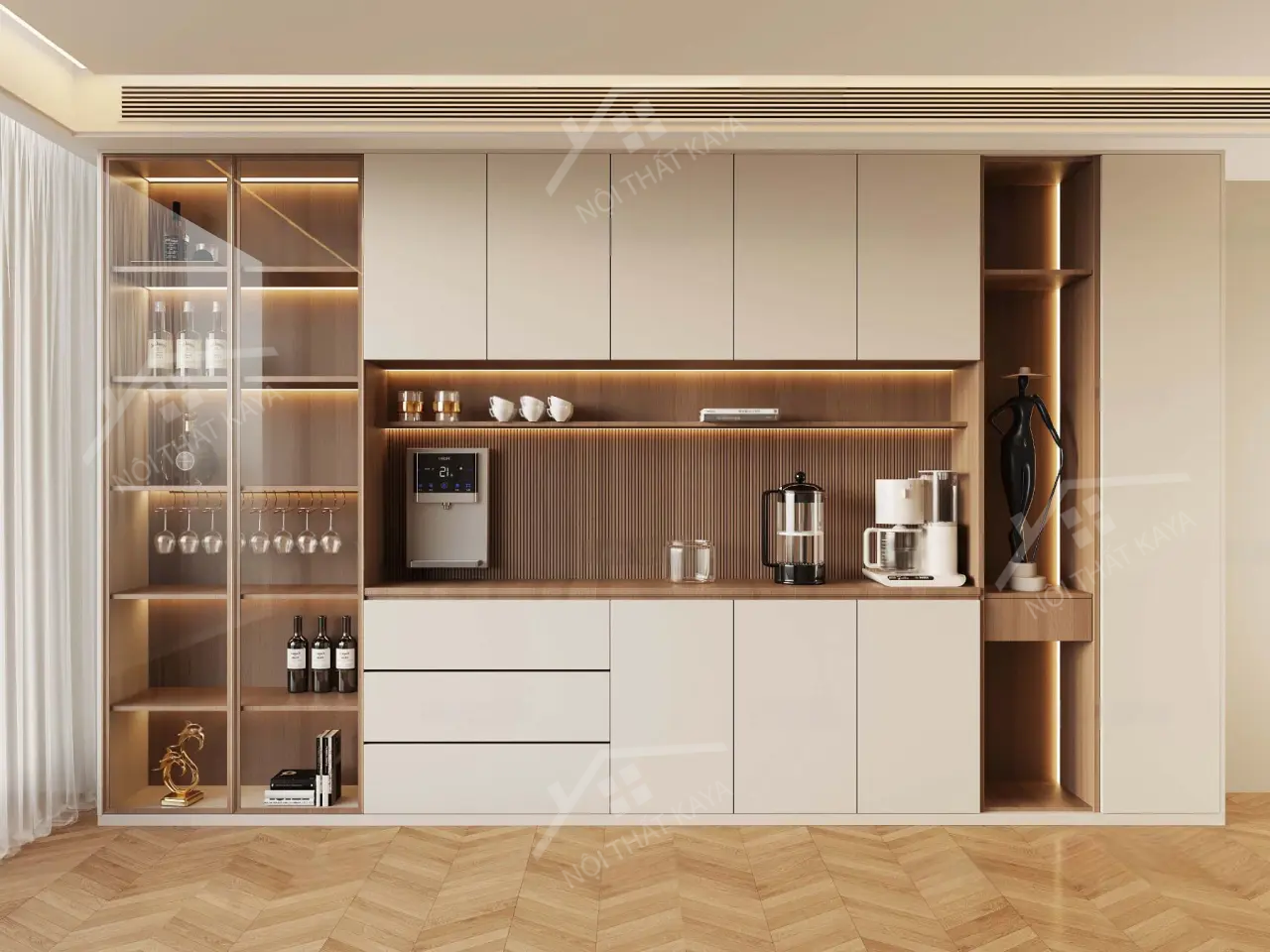Tủ rượu MDF TR001