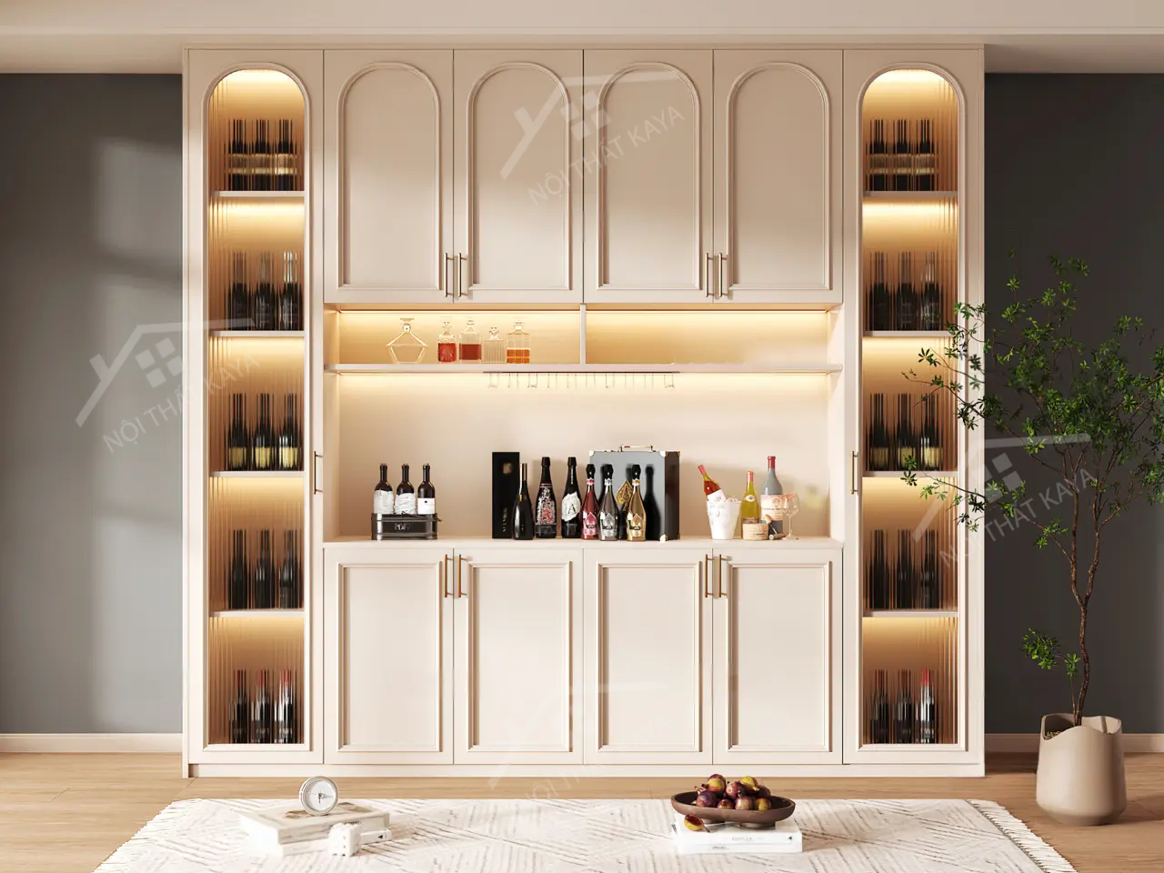 Tủ rượu MDF TR001