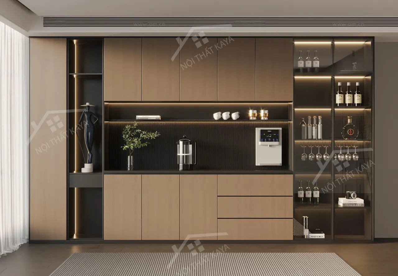 Tủ rượu MDF TR001