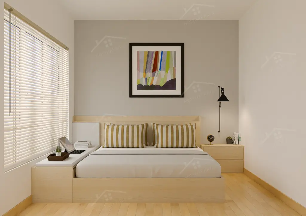 Giường gỗ công nghiệp GGCN044