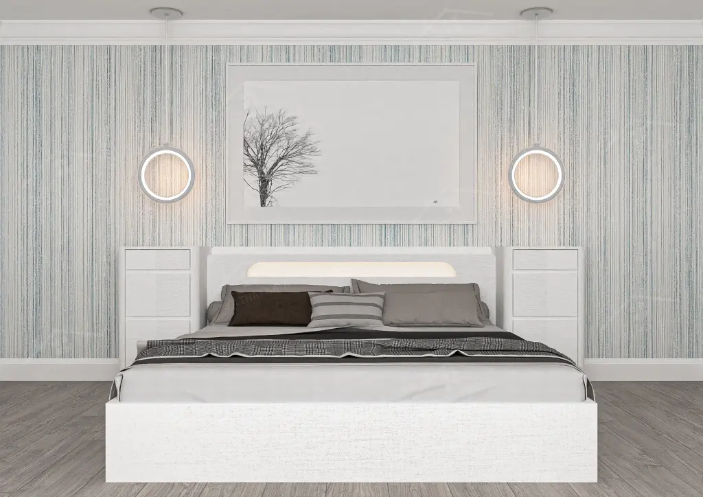 Giường gỗ công nghiệp GGCN067