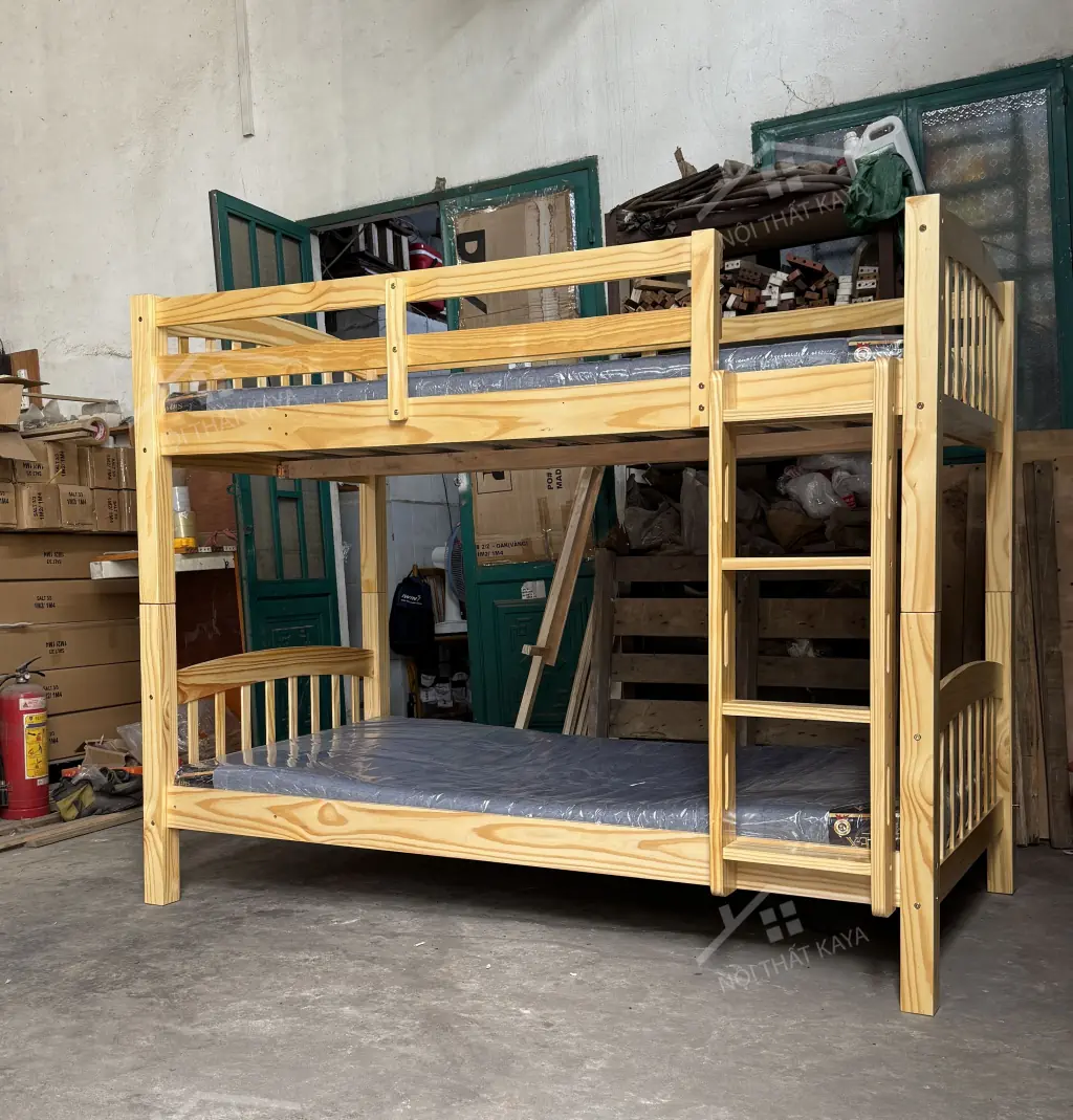 Giường 2 tầng cho bé 1m2 GT1010